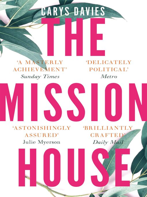 Title details for The Mission House by Carys Davies - Available